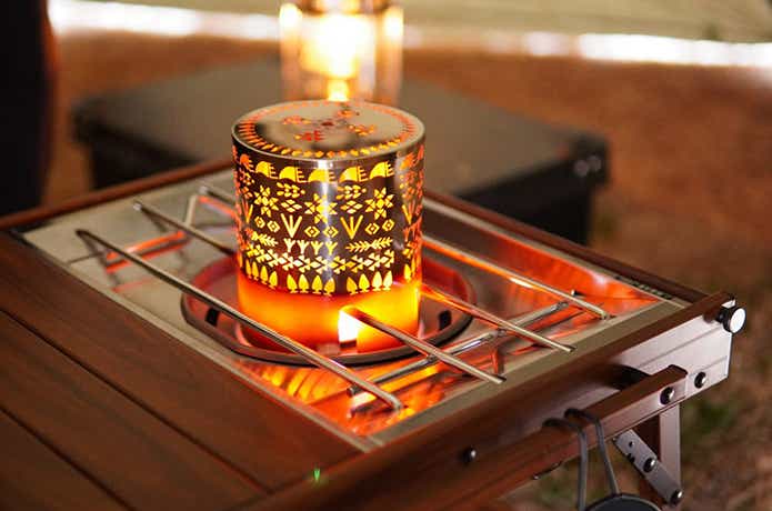 FUTUREFOX「フラットバーナー専用ヒーターアタッチメント」使用時