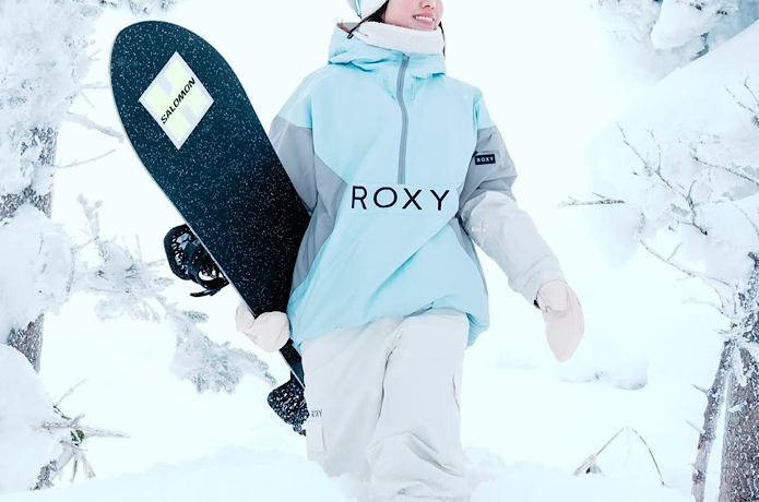 ROXYのスノーボードウェア