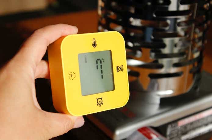 使用前の室温は7度