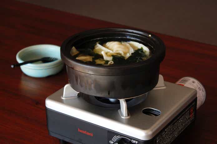 カセットこんろとして使っているイメージカット