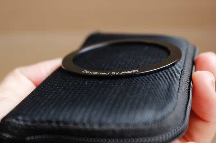 マグネットリングのアップ