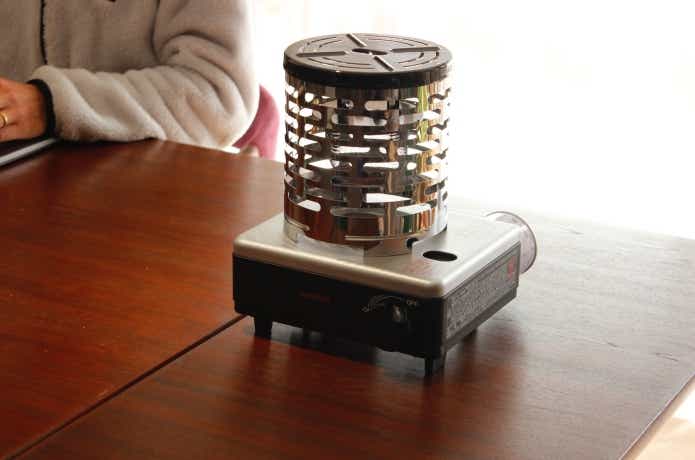 イザまるストーブ使用時