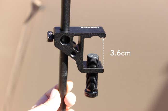 クランプのアップ