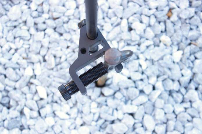 ペグの固定部分のアップ