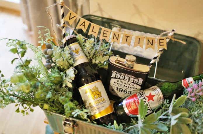 バレンタインの装飾