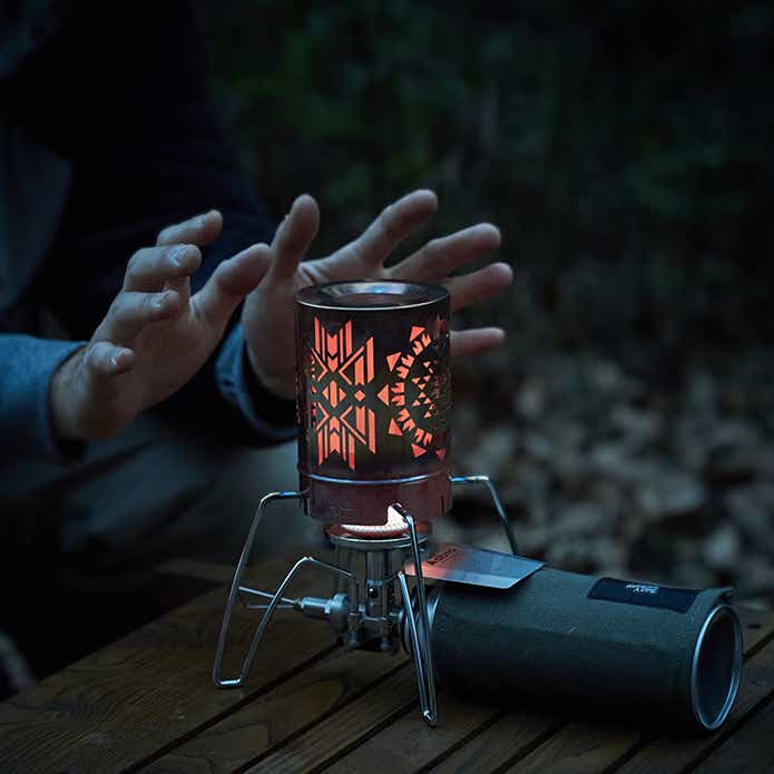 Viaggio+「ヒーターアタッチメント」使用シーン