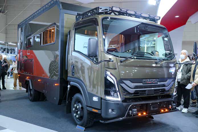 東京オートサロン2026　トラキャン” いすゞ「GeoRoam」