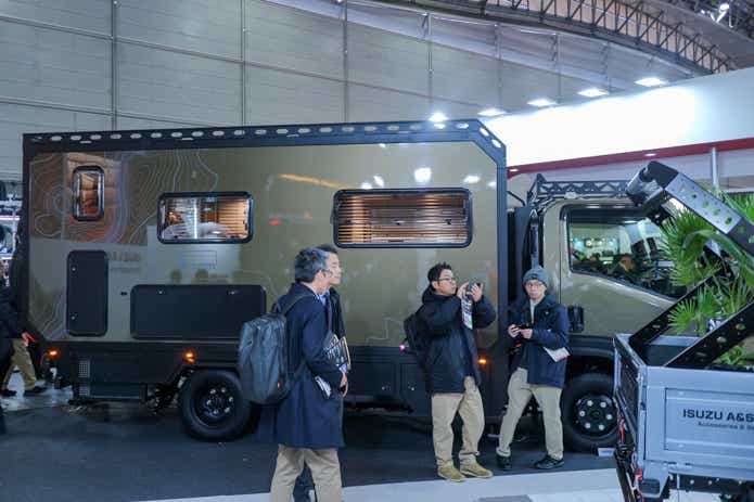 東京オートサロン2026　トラキャン” いすゞ「GeoRoam」
