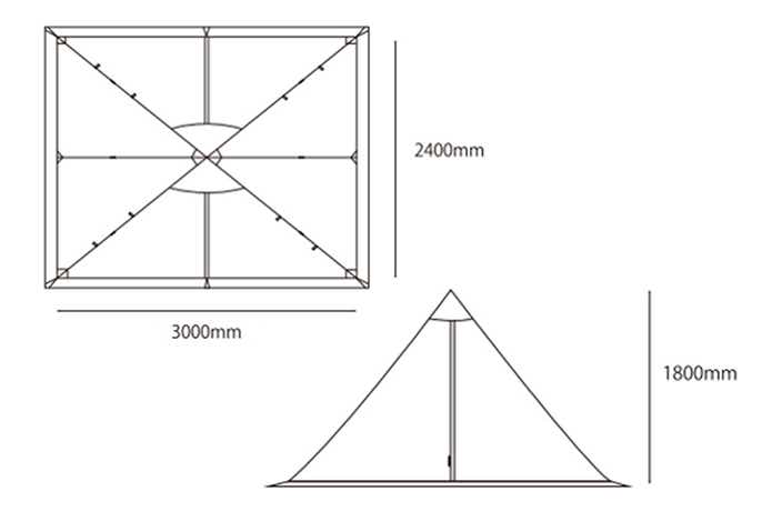 tent-MARK/CIRCUS 3024
