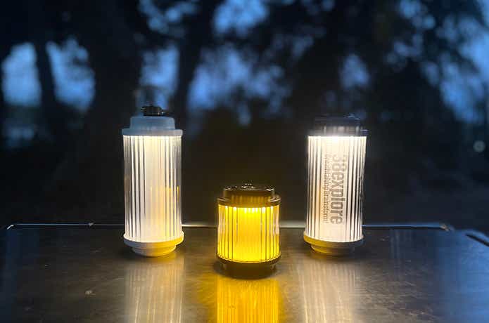 38灯2台とZOOZ点灯