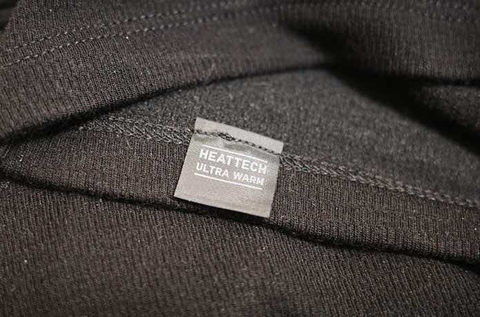 ヒートテックのタグ