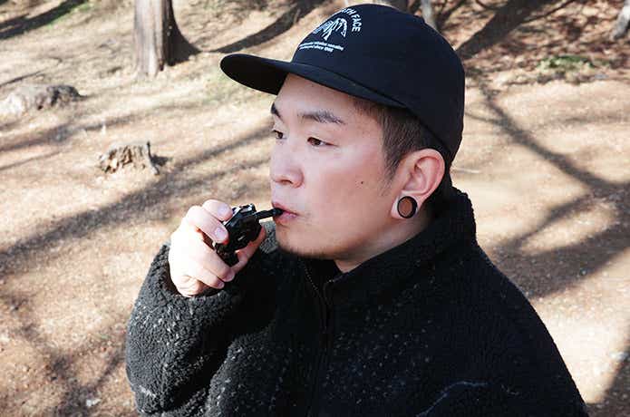 着火できる・USBサバイバルツールのホイッスル