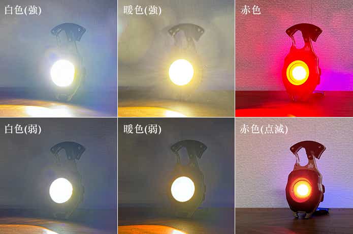 ライトの点灯パターン