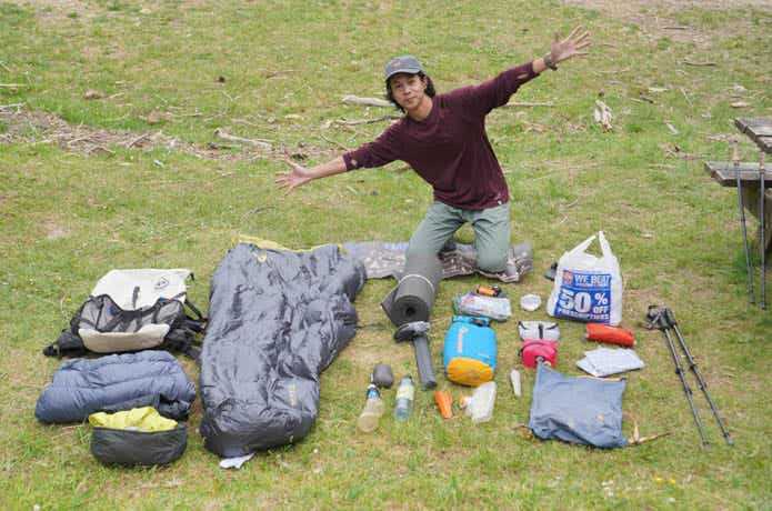 ニュージーランドロングトレイルの装備