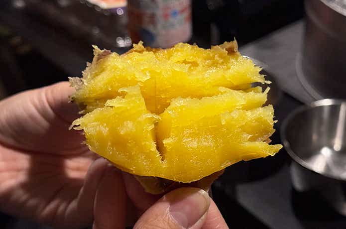 いもやききやっくんDXで作った焼き芋