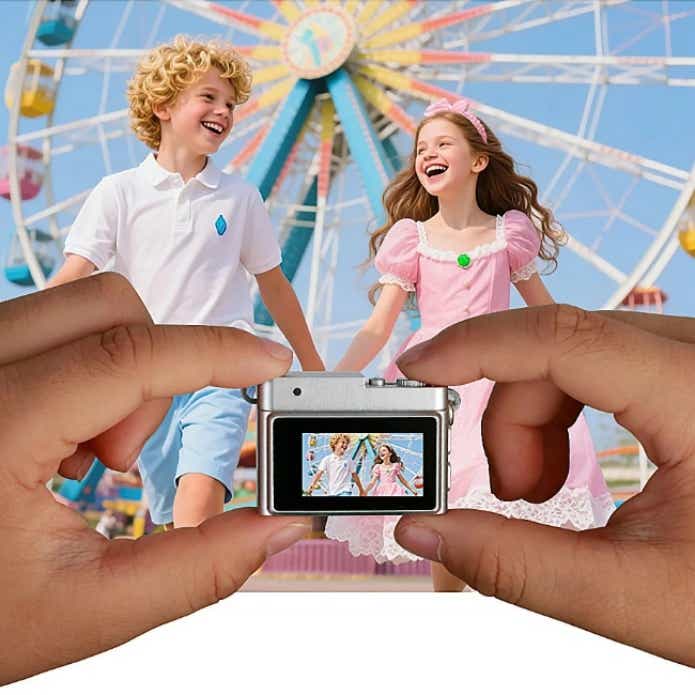 レトロ ミニデジタルカメラ