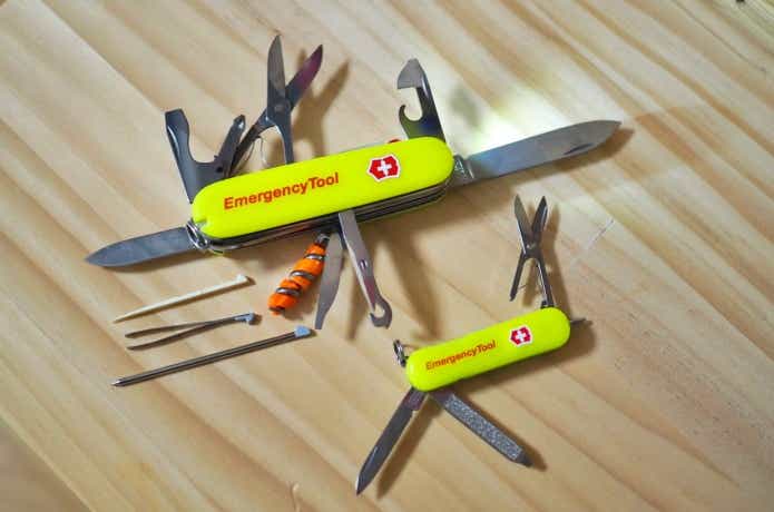 ビクトリノックスのエマージェンシーツール