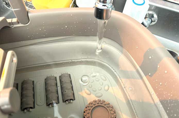 サンコー「あし〜ゆ2」_注水時