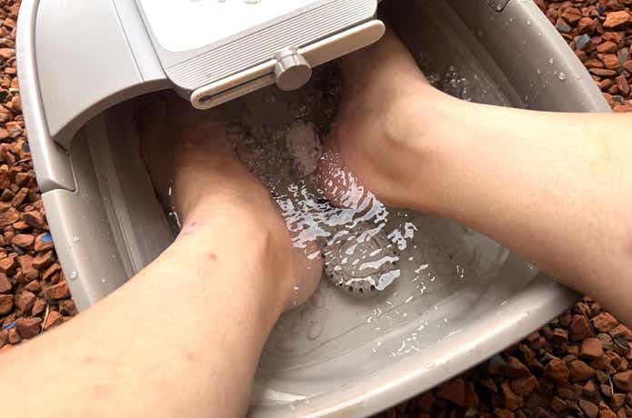 サンコー「あし〜ゆ2」_使用シーン