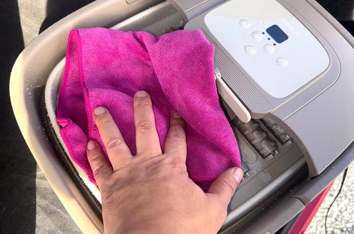 サンコー「あし〜ゆ2」_お手入れ