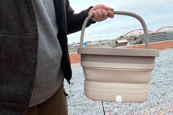 サンコー「あし〜ゆ2」手持ち