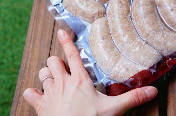 業務スーパーの「こだわり生フランク（プレーン）」