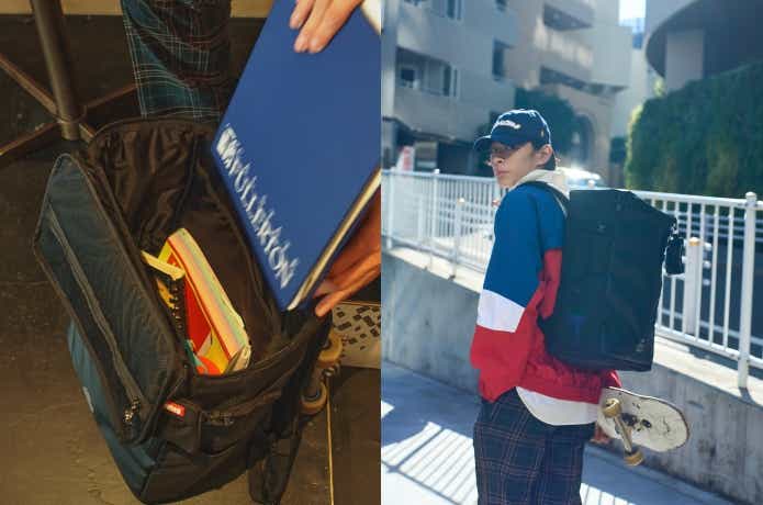 チャムス スクールバッグ