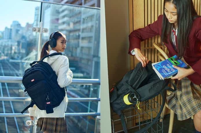 チャムス スクールバッグ