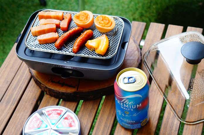 アドバンダーの燻製器「マジックボックス」で調理した食材たち