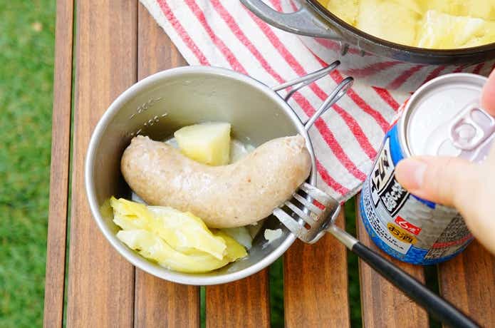 業務スーパーの「こだわり生フランク（プレーン）」