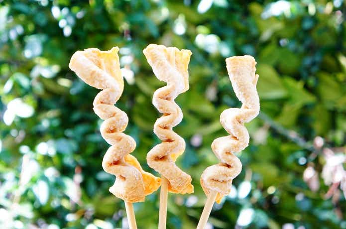 業務スーパーの串おでん（調理前）