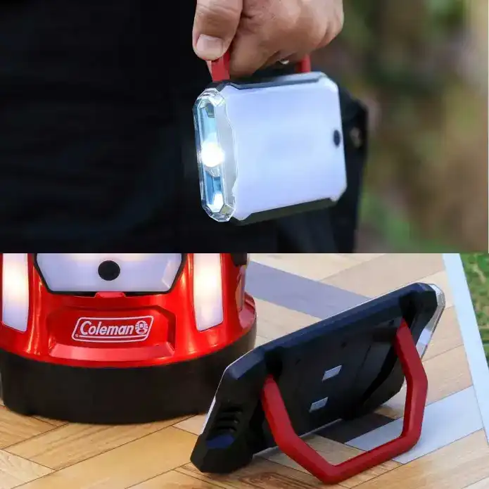 コールマンのクアッドマルチパネルランタンplus