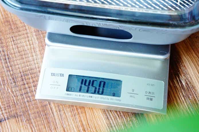 マジックボックスの重さ