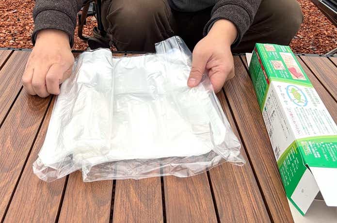 「ピチットシート」開封