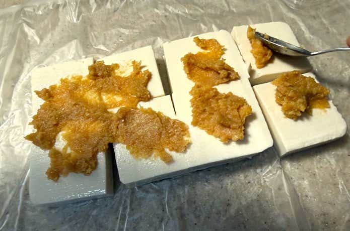 ピチットシート_豆腐包む