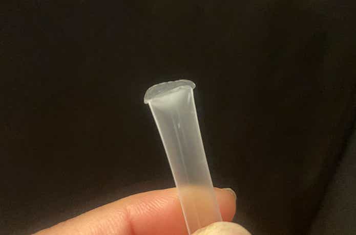 ストロー活用_圧着完成