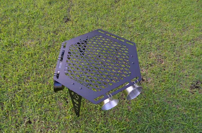 ANCAM METAHEKITE-LVer.2 脚長にシェラカップをかける