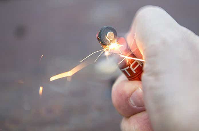 EXOTAC「ナノスパーク」火花