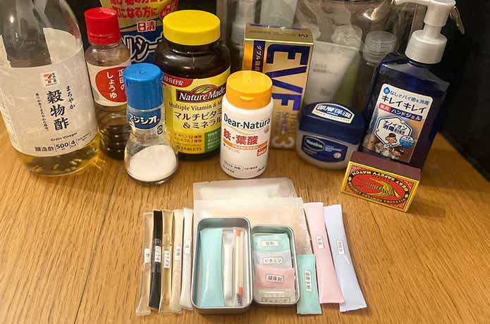 ストロー活用法_全パックと内容物