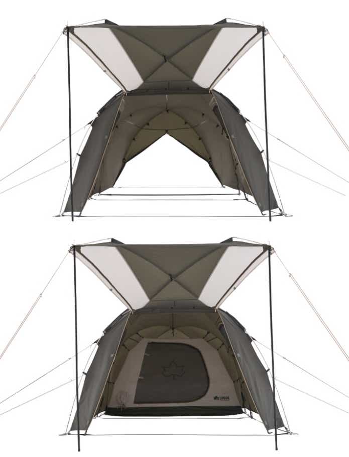 ロゴス　ツールーム　「neos PANEL リビングドーム M-BF」