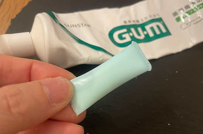 ストロー活用_歯磨き粉