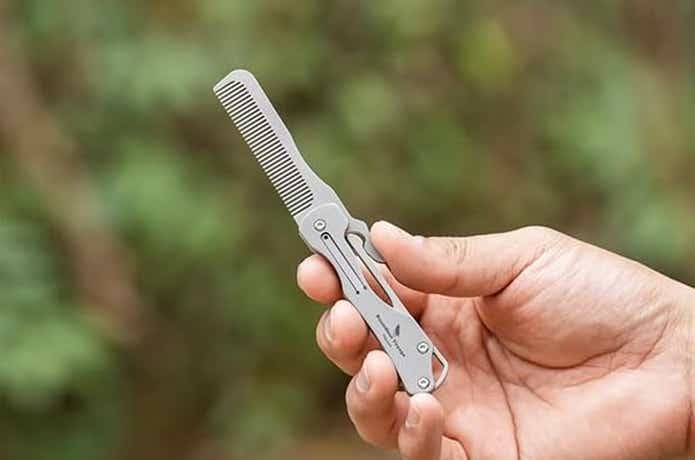 Boundless Voyage 「チタン 折りたたみコーム」展開時