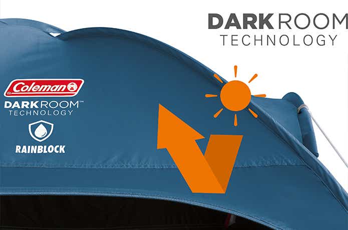 Coleman Quickup Shade DR Rain Block