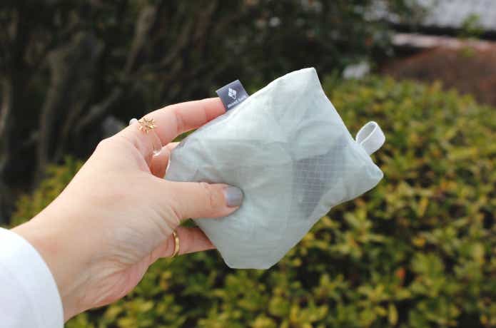 U.L.ナップサック収納手持ち