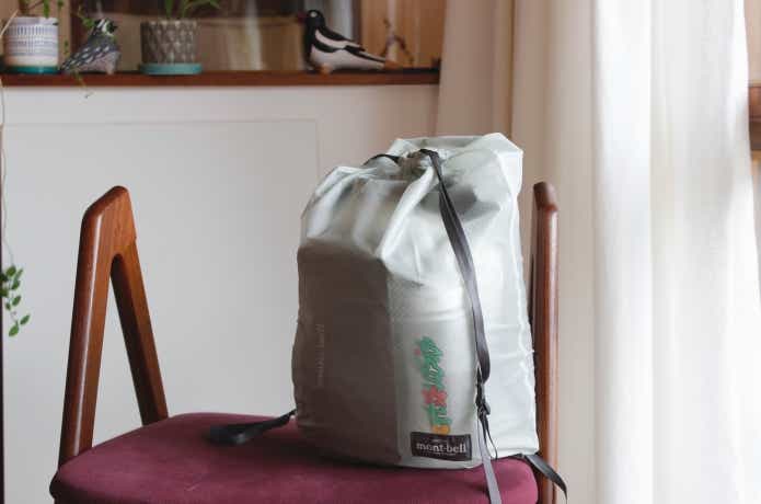 モンベルのULナップサック