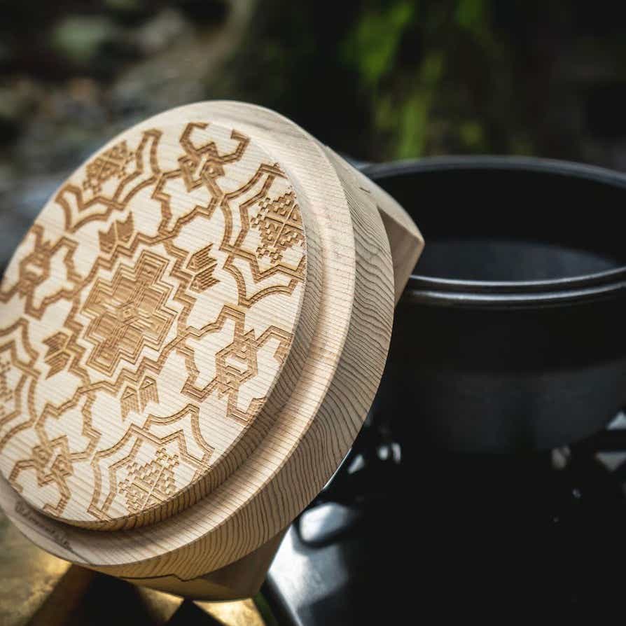 少人数炊飯を格上げする存在感ある釜蓋