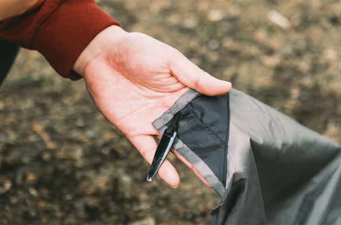 ポケットブランケット4.0のペグ