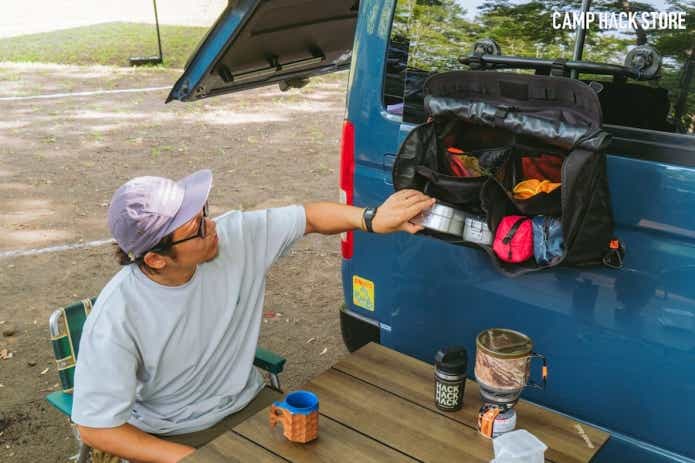 CAMP HACKのマルチシューズラック