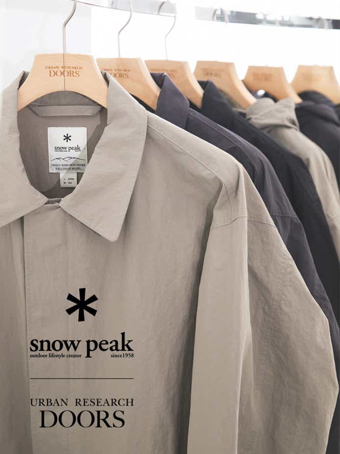 Snow Peak × URBAN RESEARCH DOORS 2026 SS