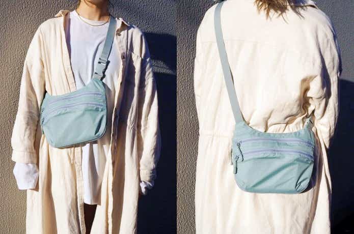 無印良品の撥水リップストップミニショルダーバッグ